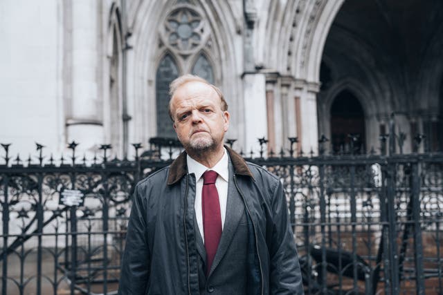 <p>Toby Jones as Alan Bates in the ITV drama ‘Mr Bates vs The Post Office’, which has brought the scandal back into the public eye </p>