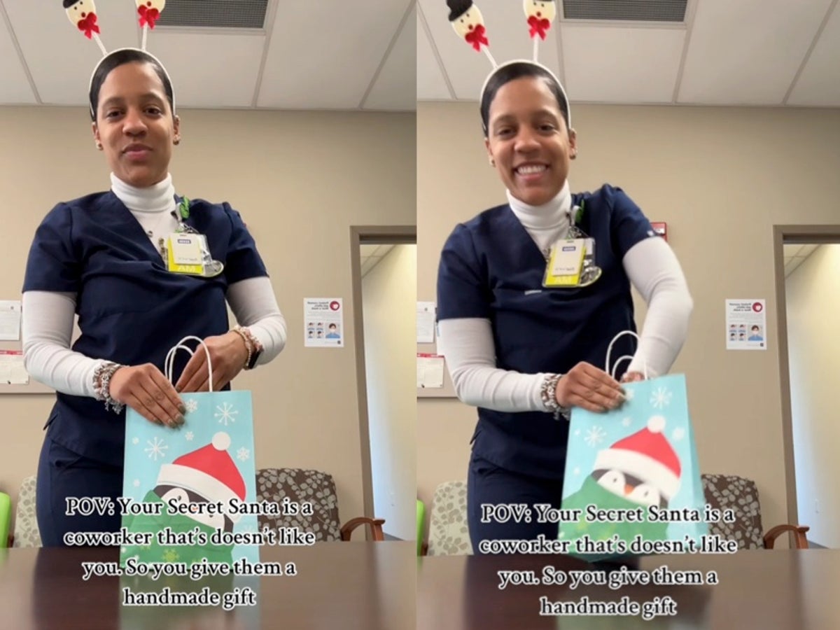 Woman sparks debate with Secret Santa gift she gave to co-worker who ‘doesn’t like her’