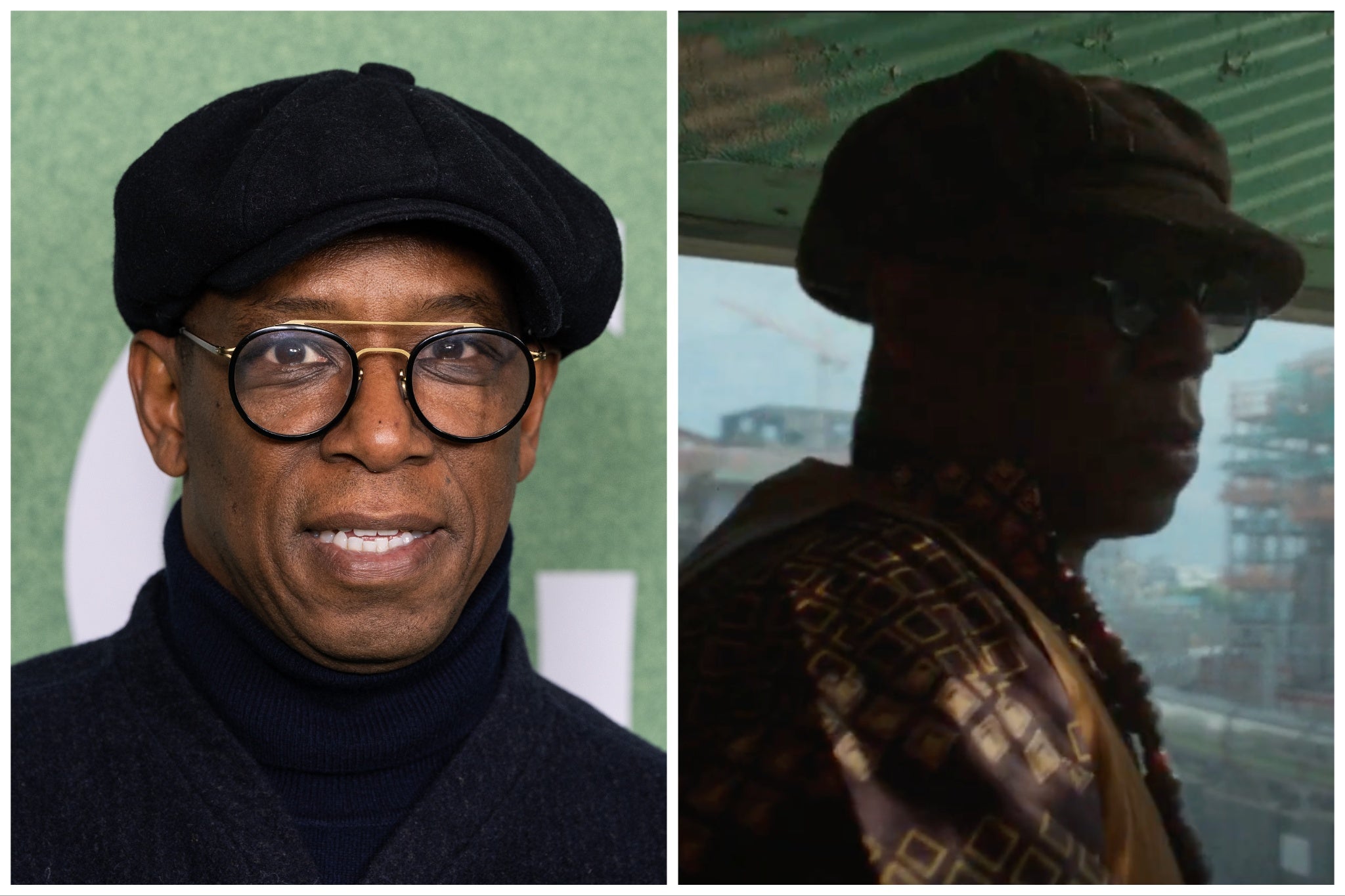 Ian Wright, and as Lord Kitchener in ‘The Kitchen'