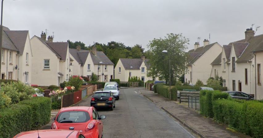 Police Scotland were called to a house on Caponflat Crescent in Haddington at around 3.10pm on Wednesday after concerns were raised for those within