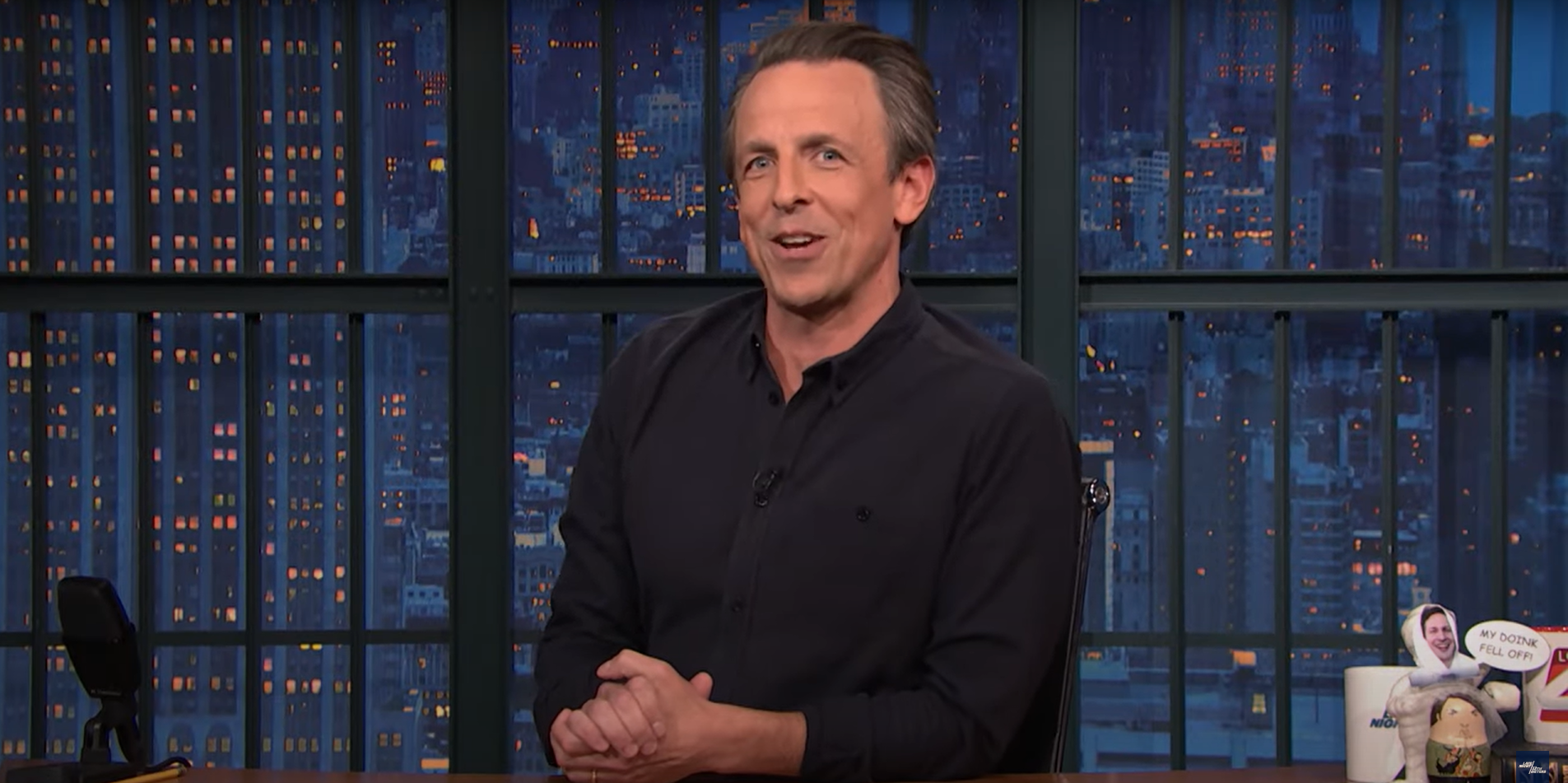 Seth Meyers found the size of the verdict hilarious