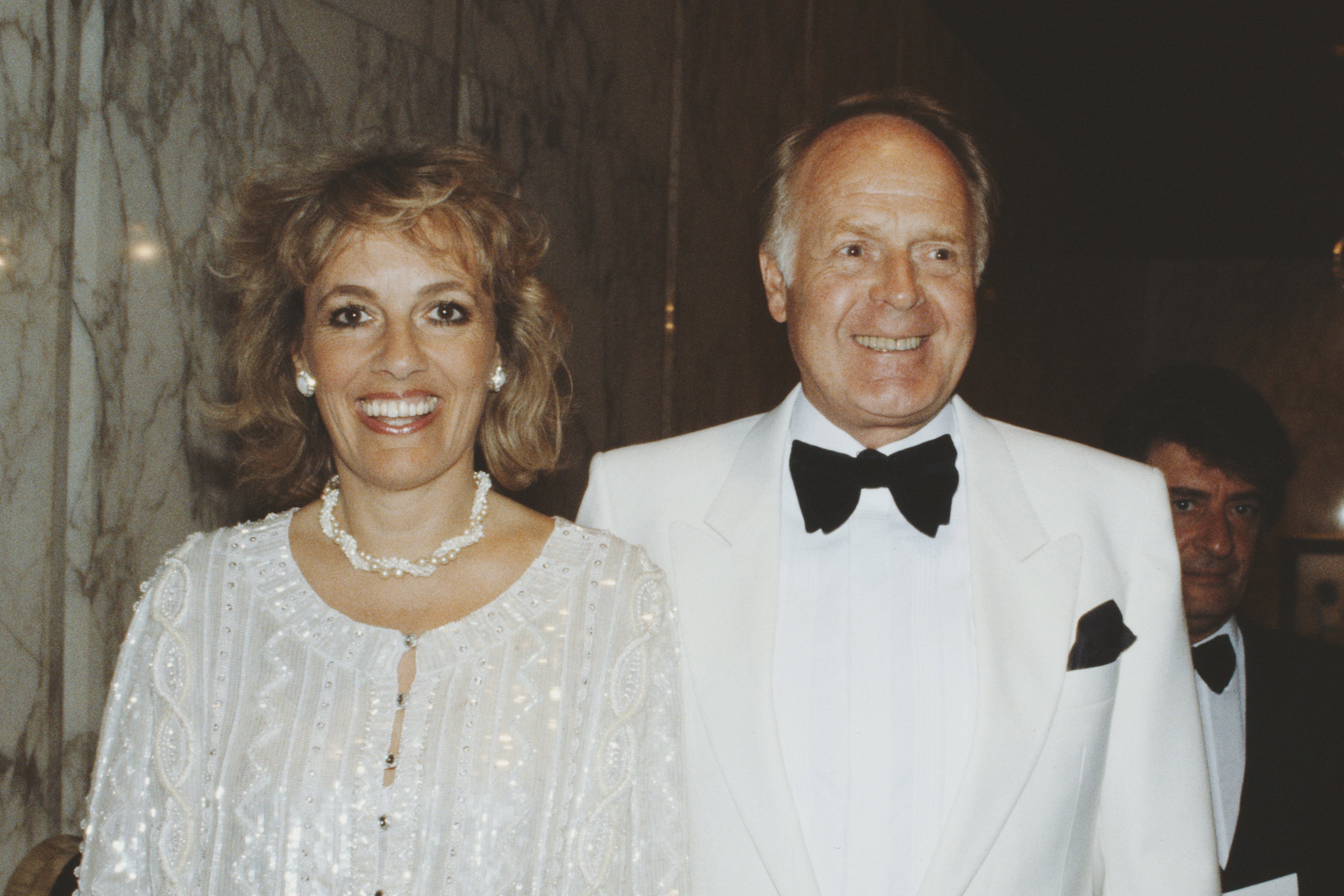 Dame Esther Rantzen and her husband, Desmond Wilcox in 1986