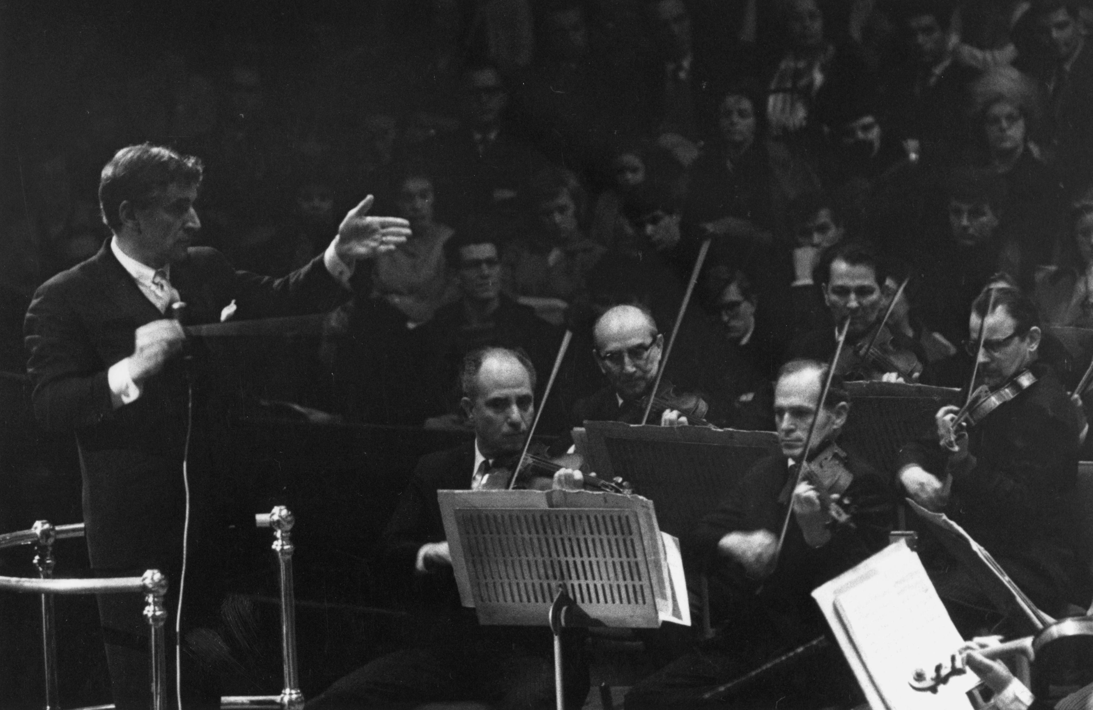 Bernstein conducting the New York Philharmonic