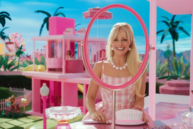 <p>The Barbie movie broke box office records in 2023</p>
