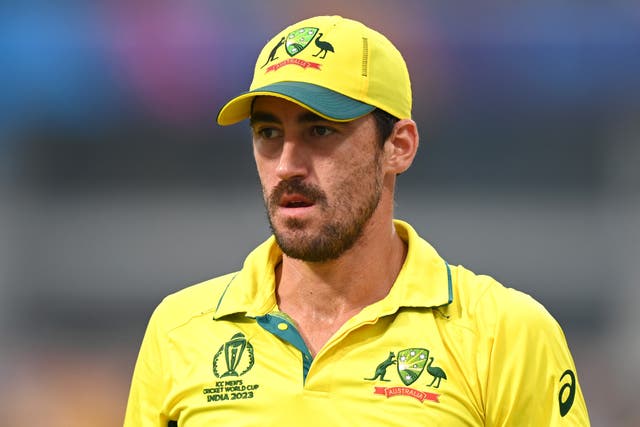 <p>Mitchell Starc has withdrawn from the Champions Trophy for personal reasons</p>