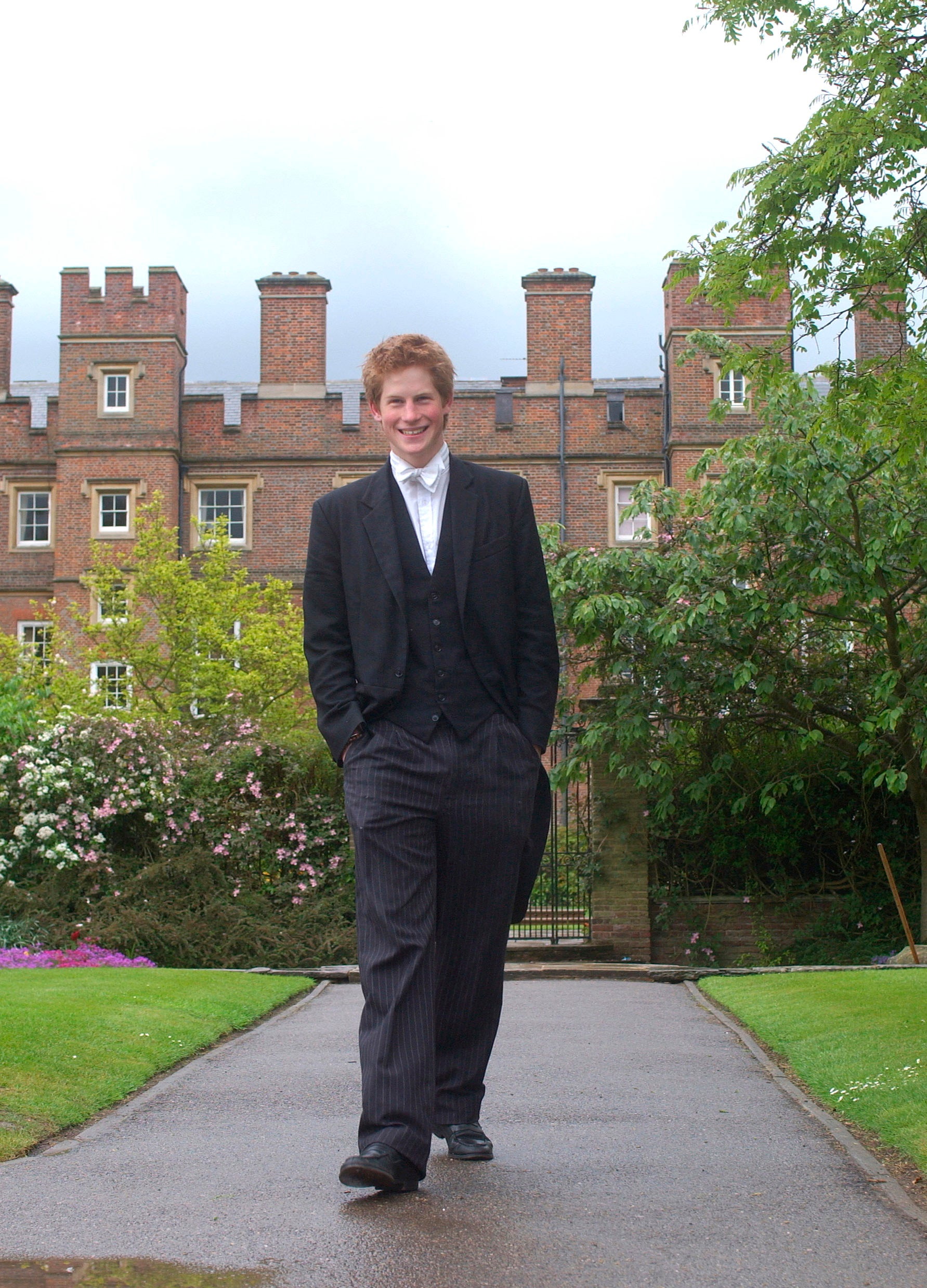 Prince Harry near the end of his time at Eton