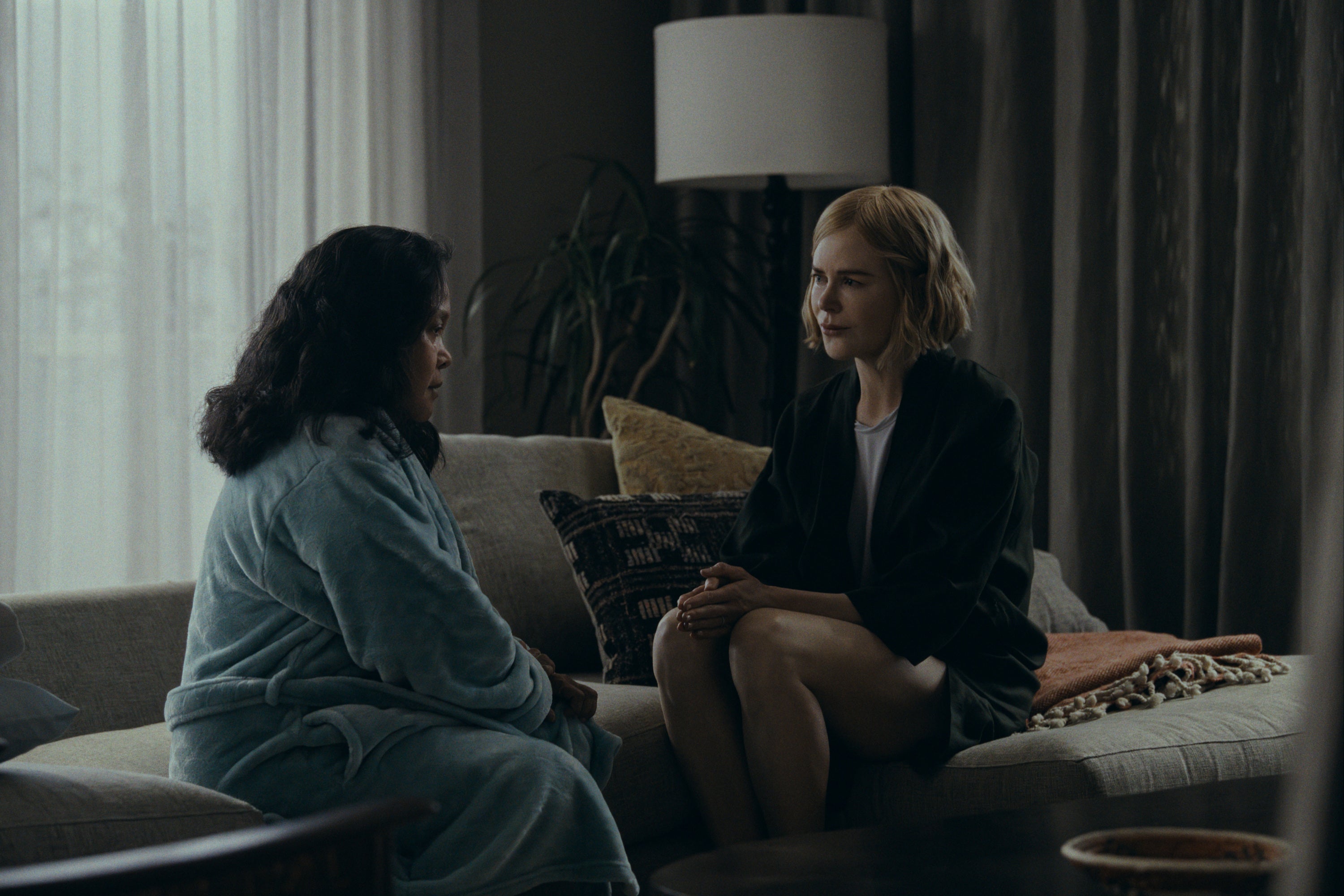 Nicole Kidman (right) in ‘Expats’