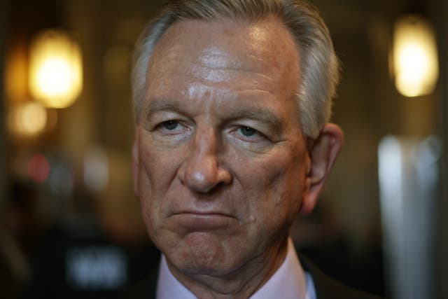 <p>US Sen Tommy Tuberville</p>