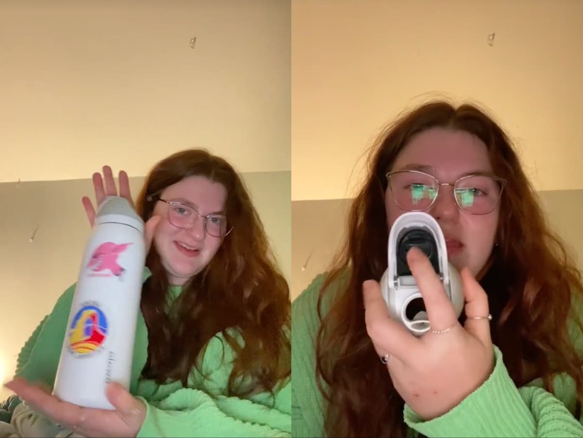 Woman shares how she got sick from using reusable water bottle