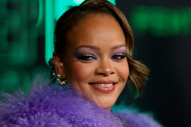 <p>Rihanna attends the FENTY x PUMA Sneaker Launch Party at NeueHouse Los Angeles on 18 December 2023 in Hollywood, California.</p>