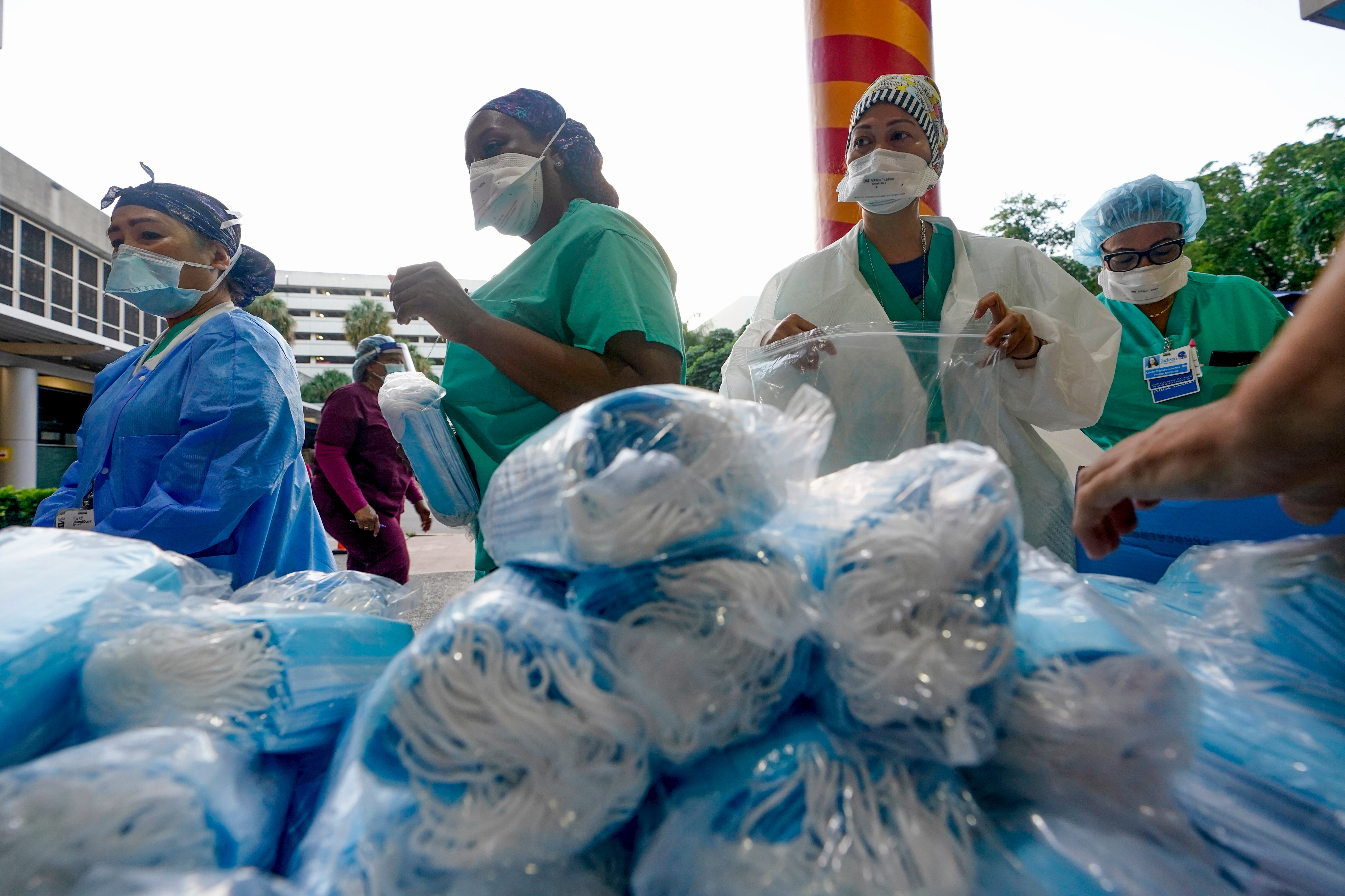 Virus Outbreak Shedding Stockpiles