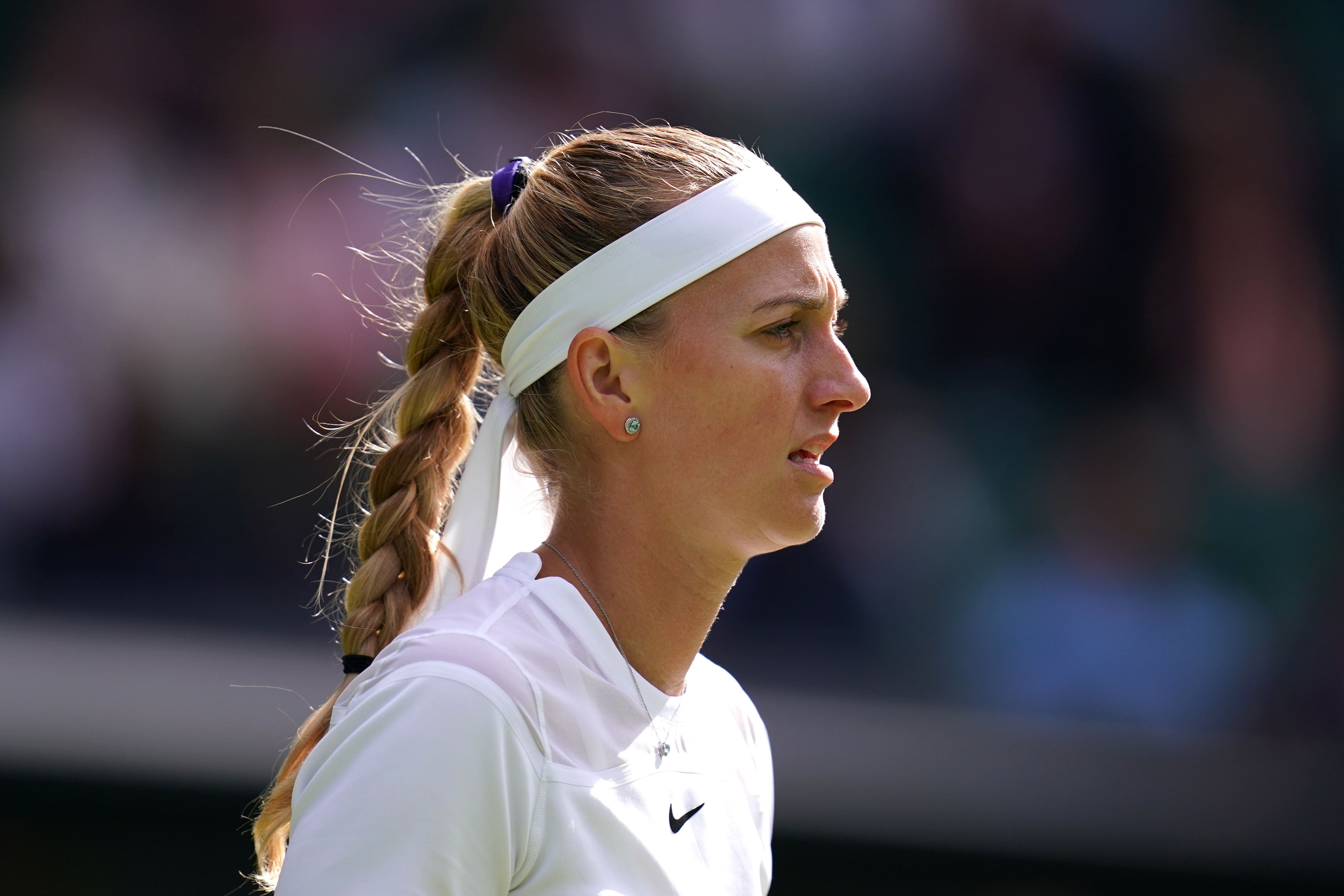 Two-time Wimbledon champion Petra Kvitova said she was “shaken” and “fortunate to be alive” after a knife attack in her apartment (John Walton/PA)