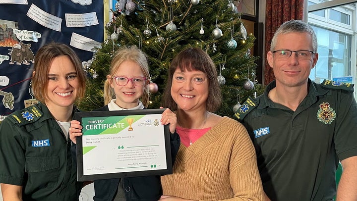 <p>‘Mummy’s not breathing’: 999 call captures girl, 4, and sister, 2,  saving mother’s life with CPR.</p>