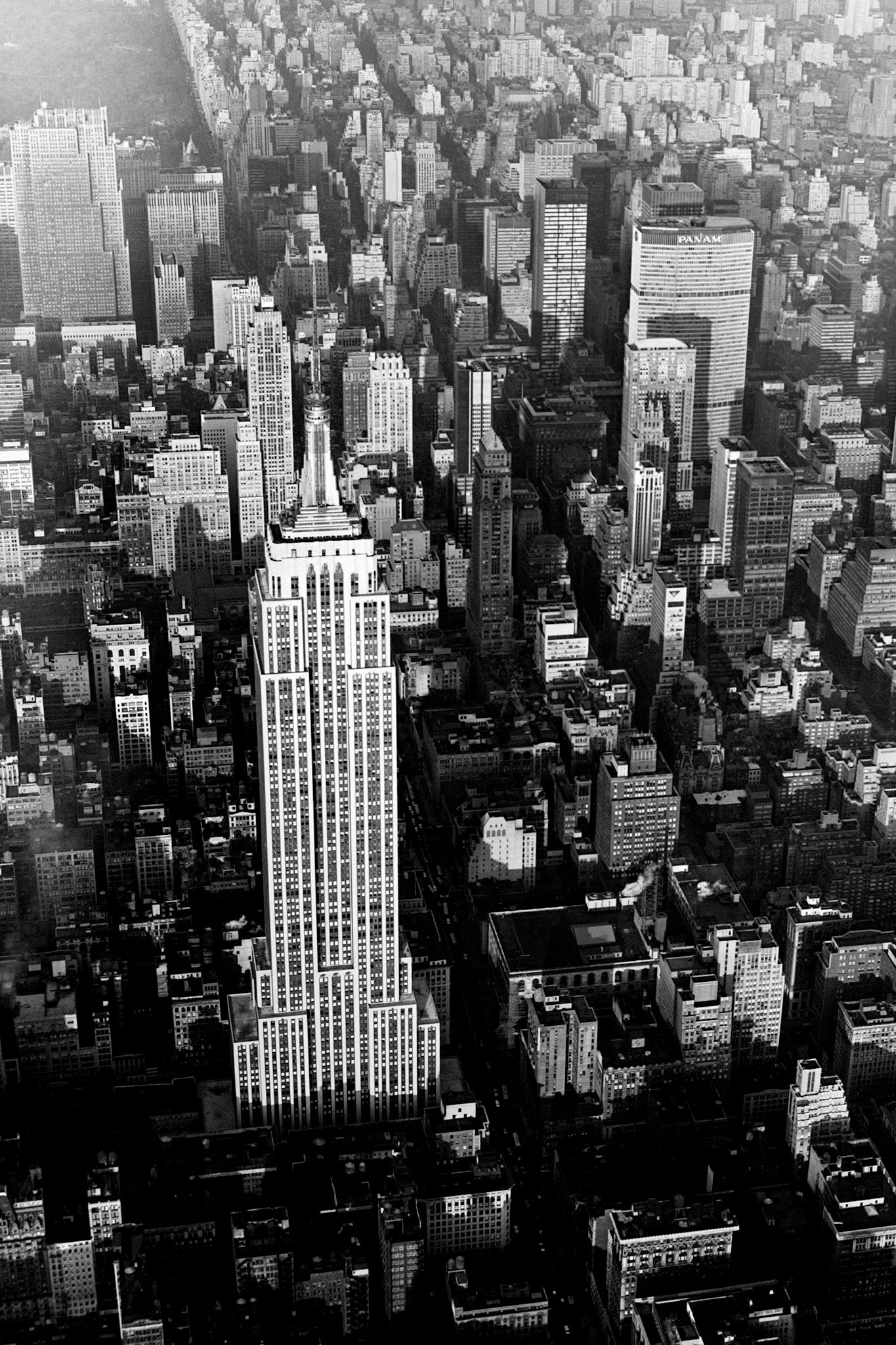 New York City’s Empire State Building in 1955