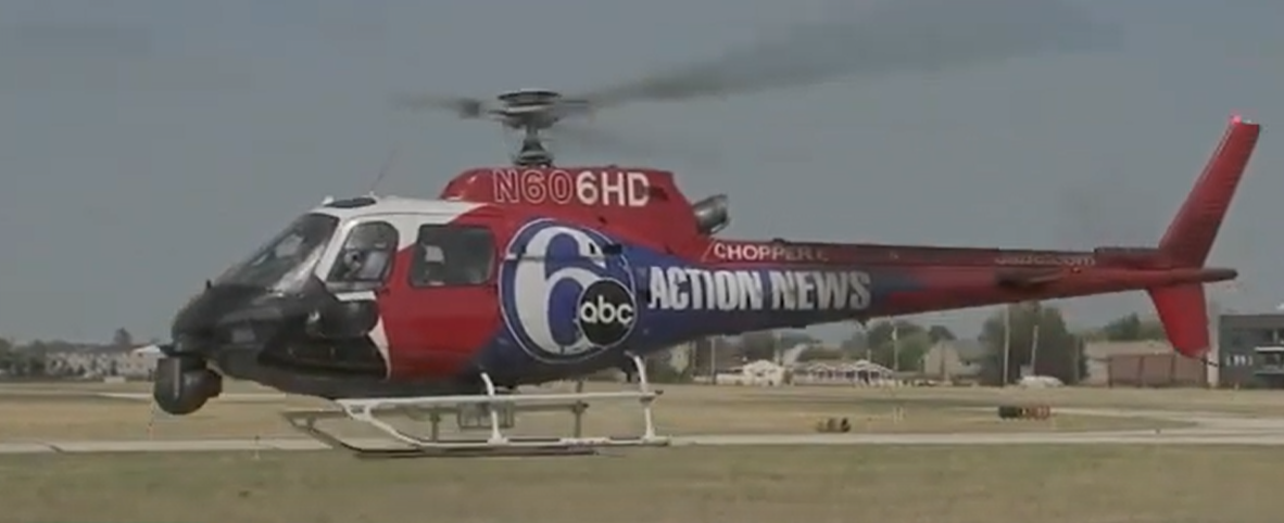 The chopper and the staff is an integral part to 6ABC’s news coverage