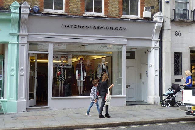 Matches Fashion has been bought by Frasers Group for £52m (Matches/PA)