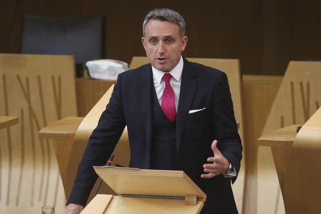 Scottish Lib Dem leader Alex Cole-Hamilton has hit out at the Greens over Budget cuts (Fraser Bremner/Daily Mail/PA)