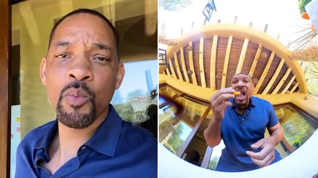 <p>Will Smith urges fans to ‘trust me’ in bizarre Christmas video.</p>