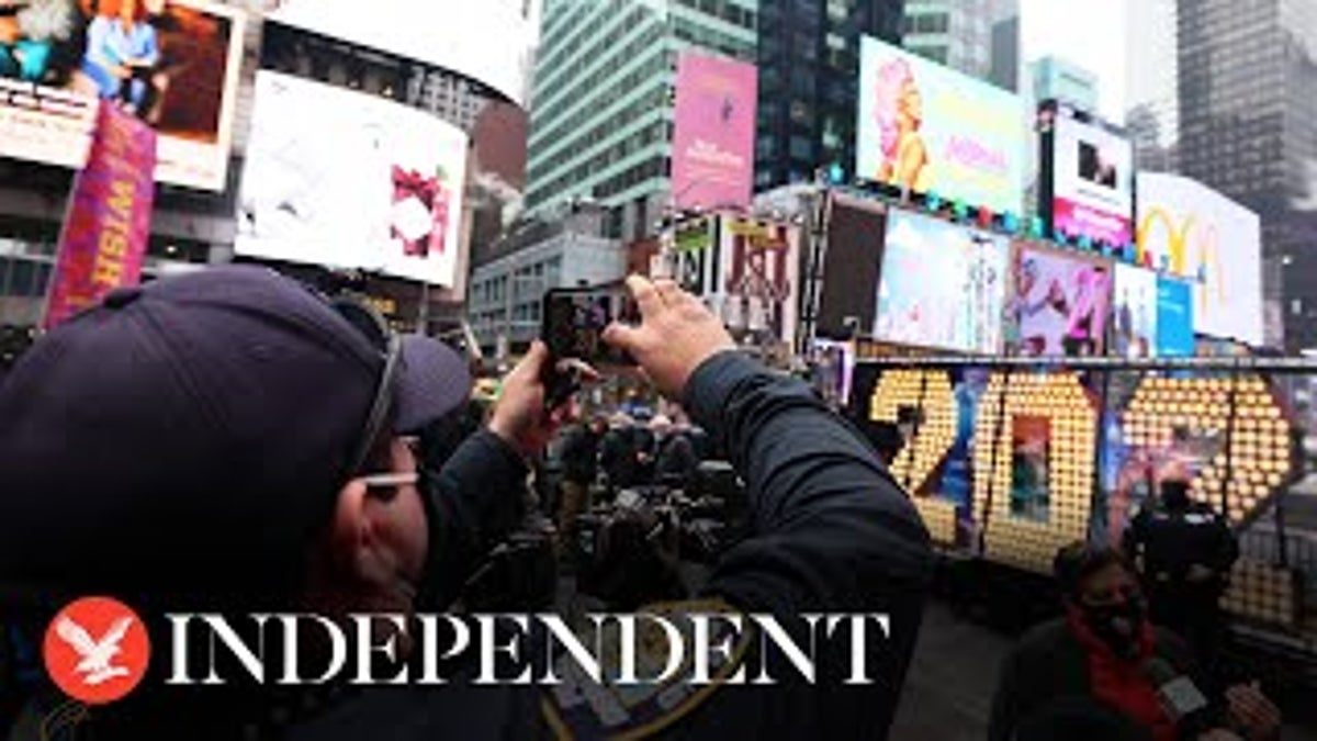 Watch live: New Year’s numerals for 2024 are delivered to Times Square
