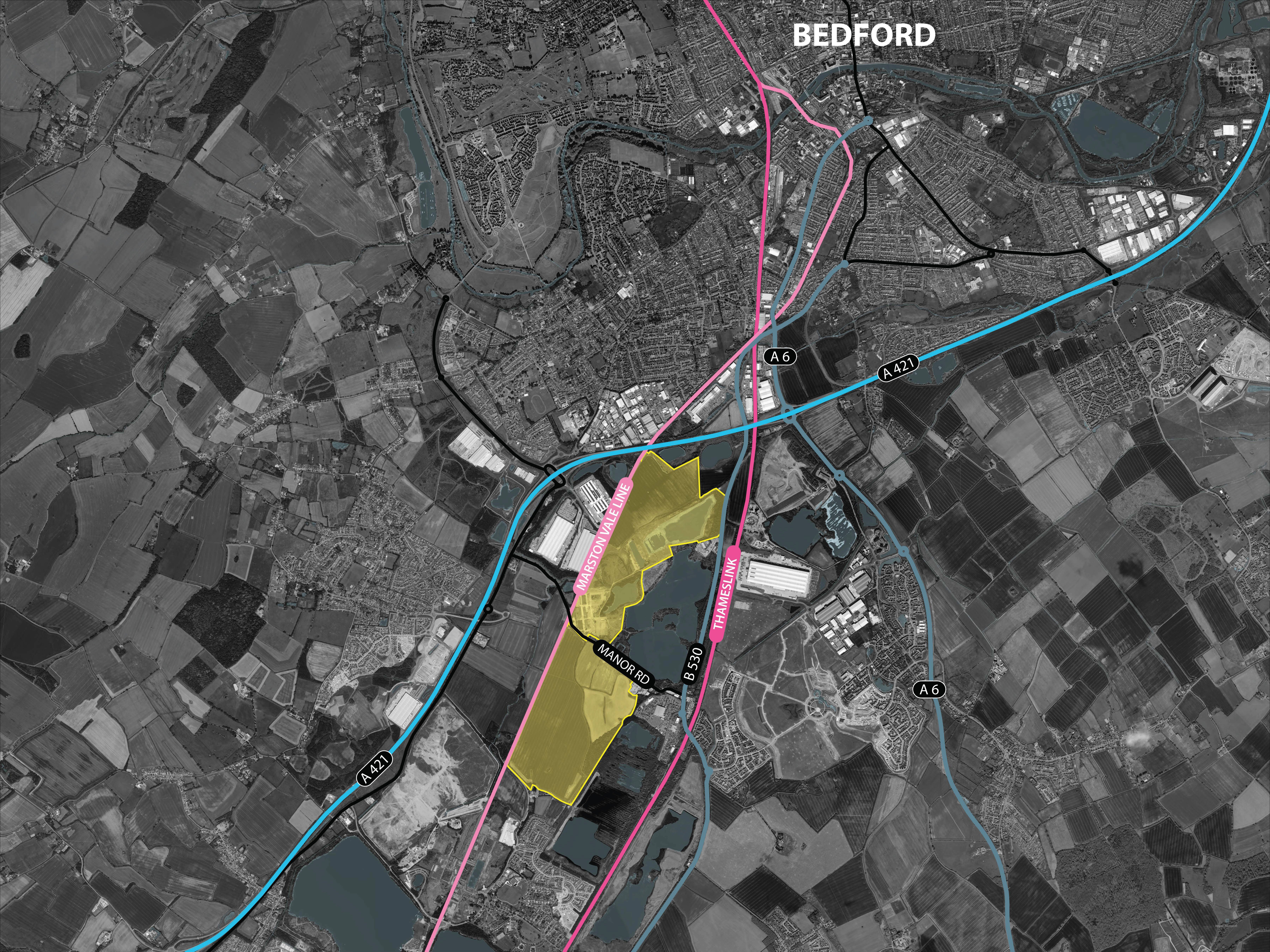 The large parcel of land in Bedfordshire purchased by Universal Destinations & Experiences