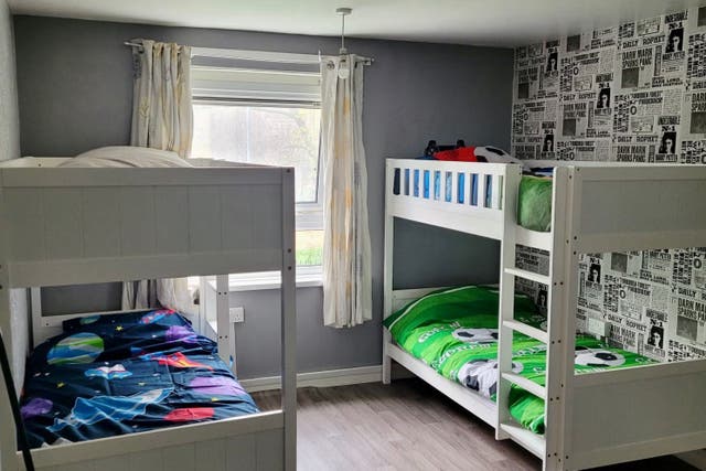 <p>Zarach deliver bunk beds and single beds for children in need across north-west England </p>