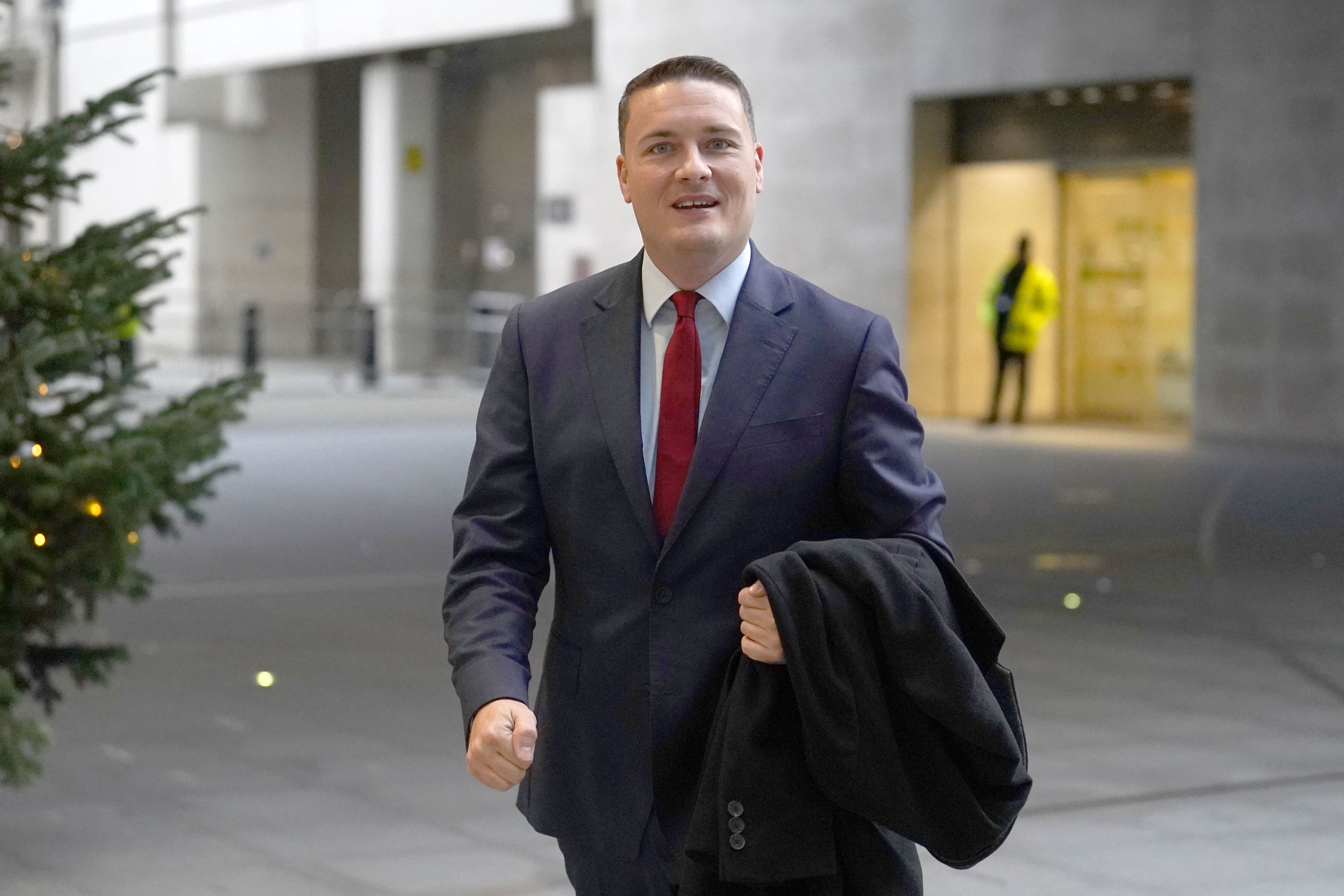 Shadow health secretary Wes Streeting said delays in the cancer sector are often a ‘sign that things are going wrong in the NHS’ (Stefan Rousseau/PA)
