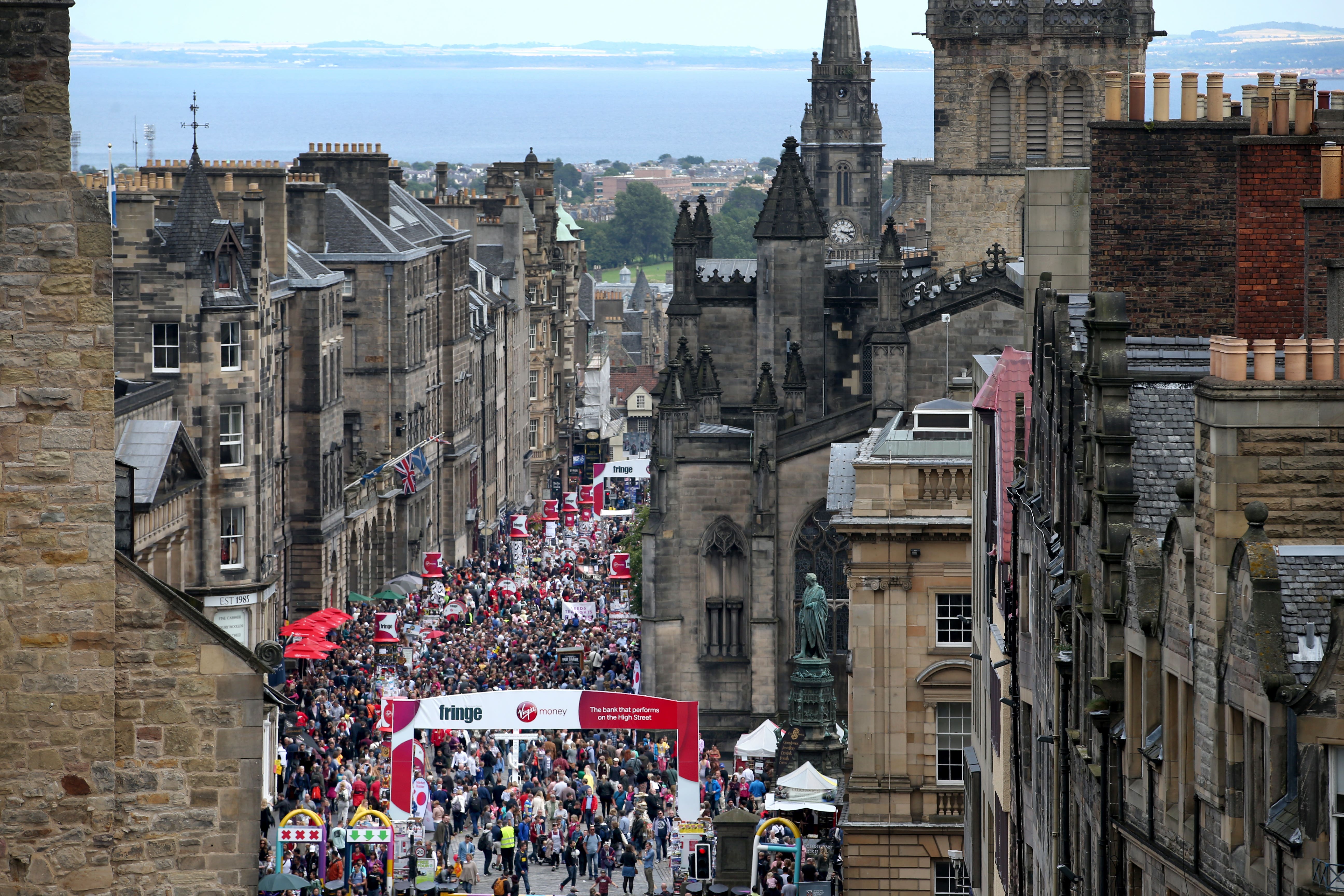 The Edinburgh Fringe will host to hundreds of shows in August (Jane Barlow/PA)