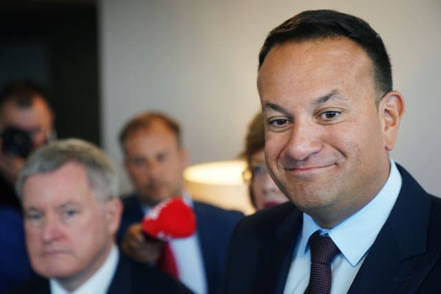 Taoiseach Leo Varadkar had a prank call (Brian Lawless/PA)