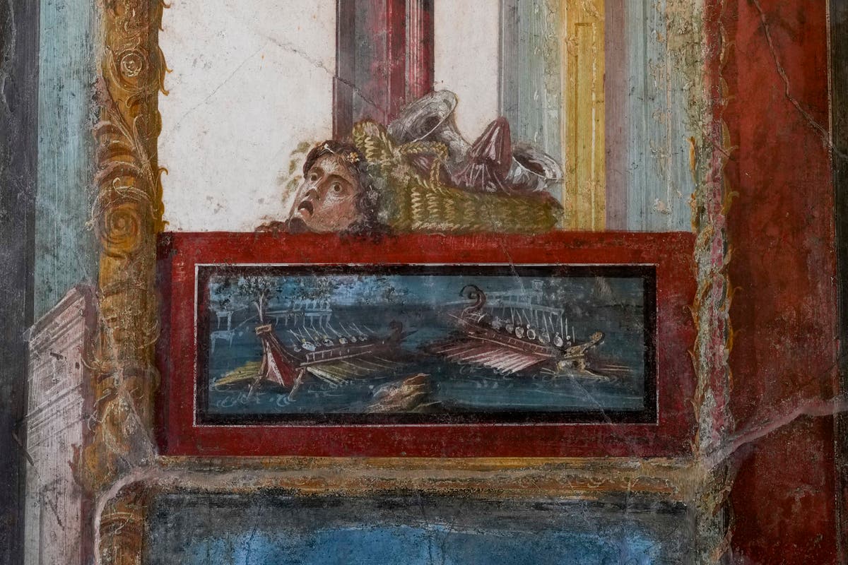 Древното изкуство на боядисване на текстил в Помпей е съживено, за да покаже друга страна на живота преди изригването