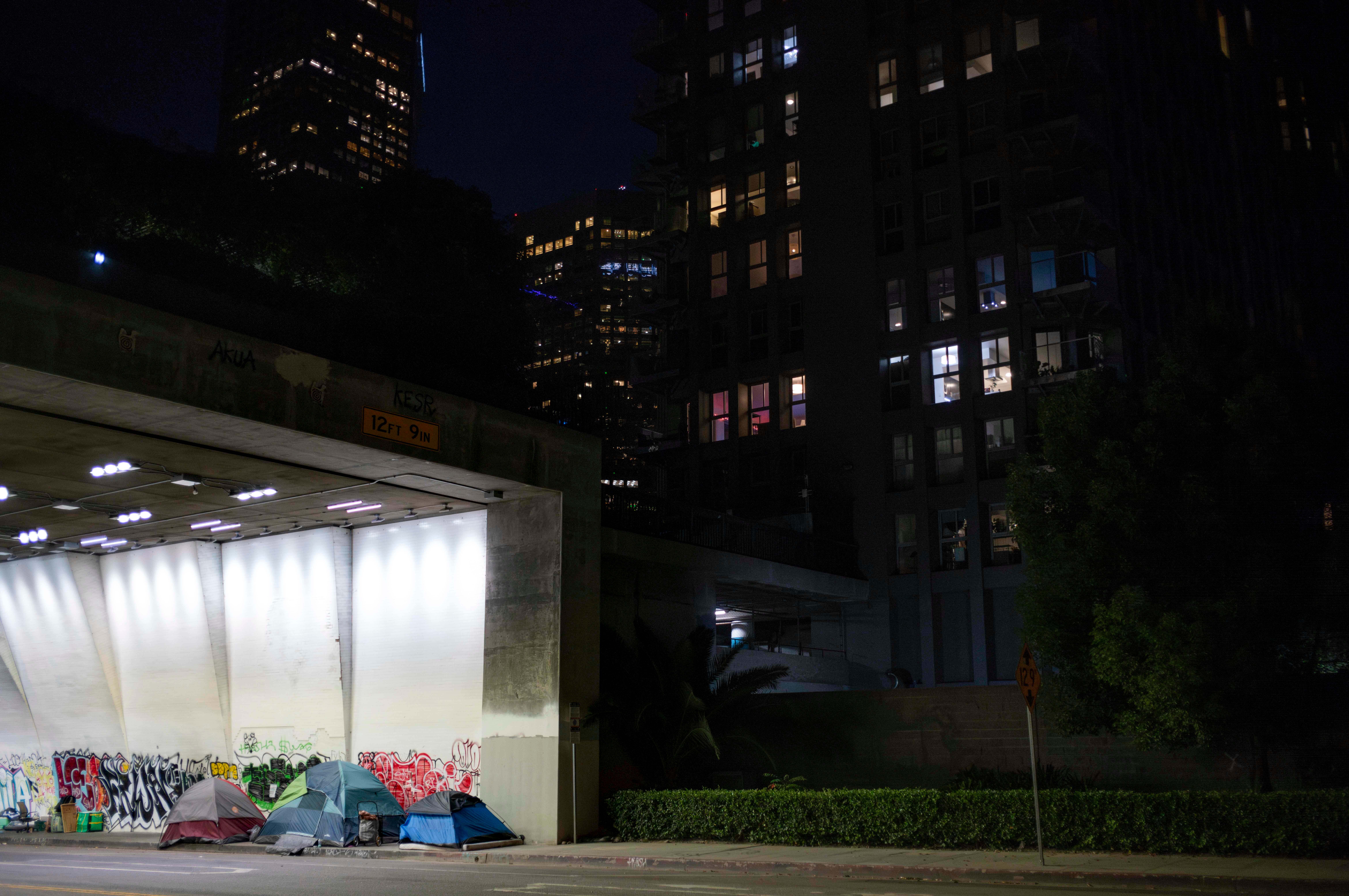 Los Angeles had a population of more than 46,000 unhoused people as of the latest citywide count