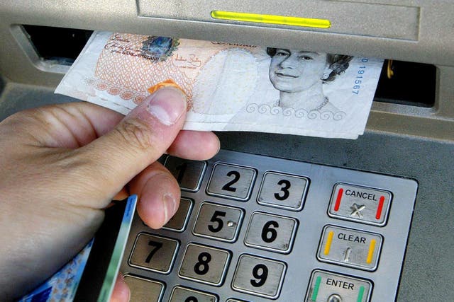 Friday is set to be the busiest day of 2023 for cash machine withdrawals, cash access and ATM network Link predicts (Gareth Fuller/PA)