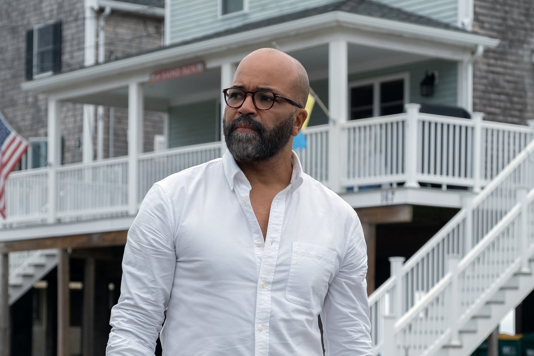 Jeffrey Wright is being praised for his wonderfully sly and affecting performance as Monk: a thoughtful, middle-class man simmering with explosive resentment