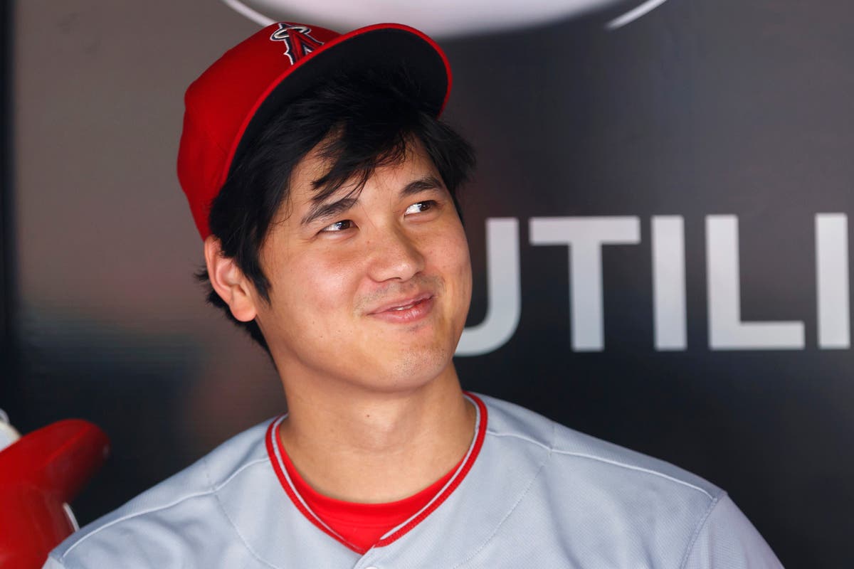 Shohei Ohtani is the AP Male Athlete of the Year for the 2nd time in 3 ...