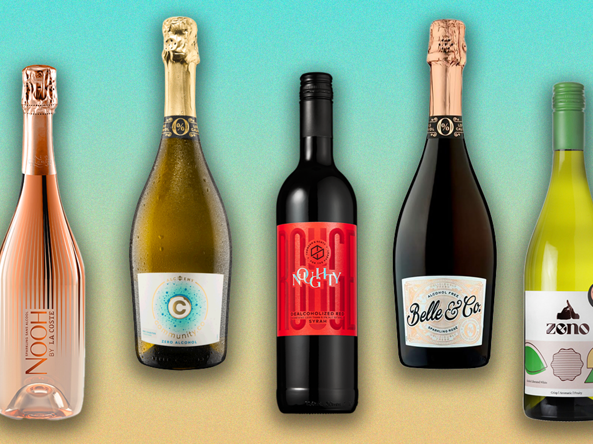 Best non alcoholic and low alcohol wines 2024 Red white and ros