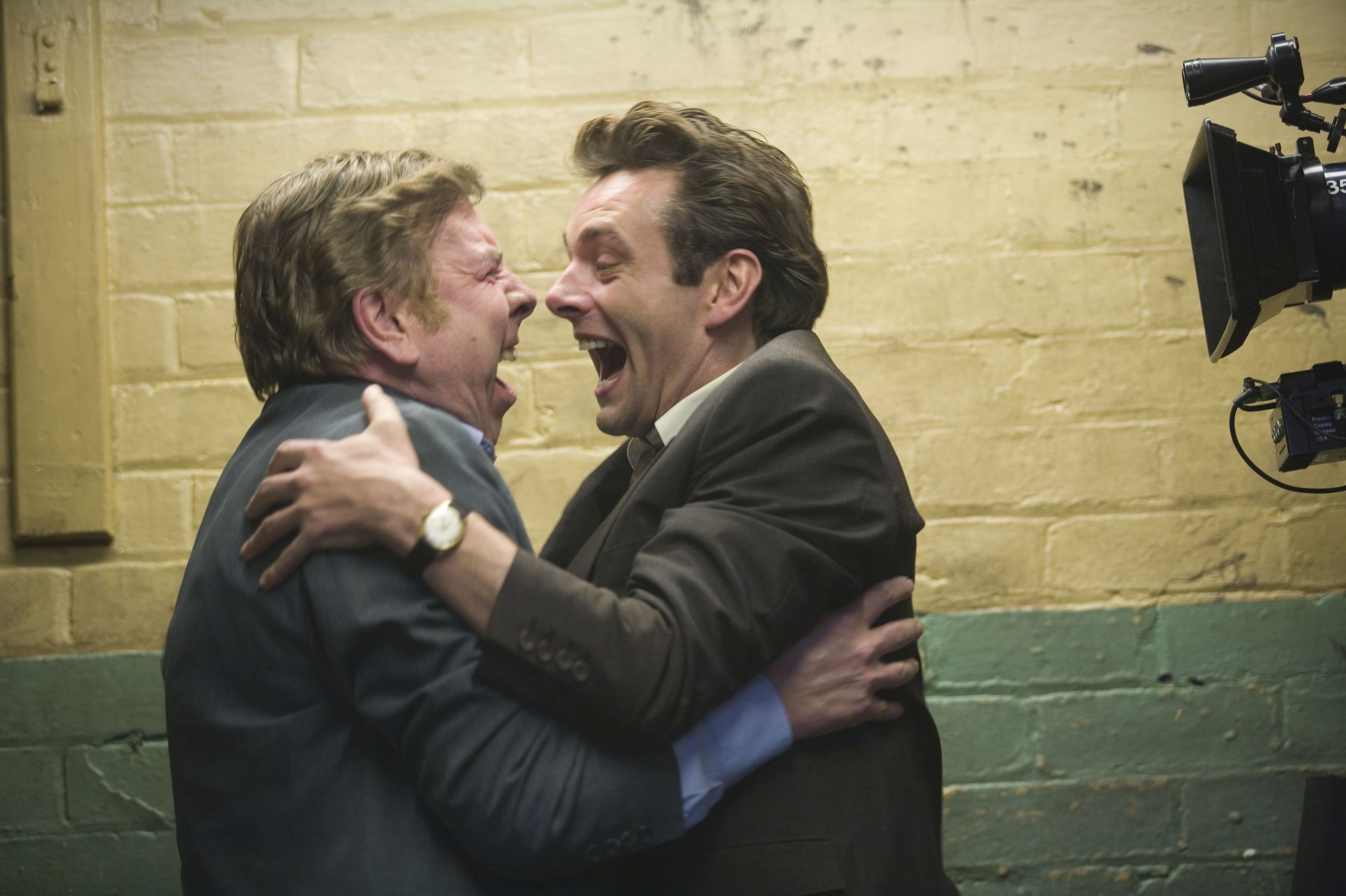 Spall and Michael Sheen in ‘The Damned United’