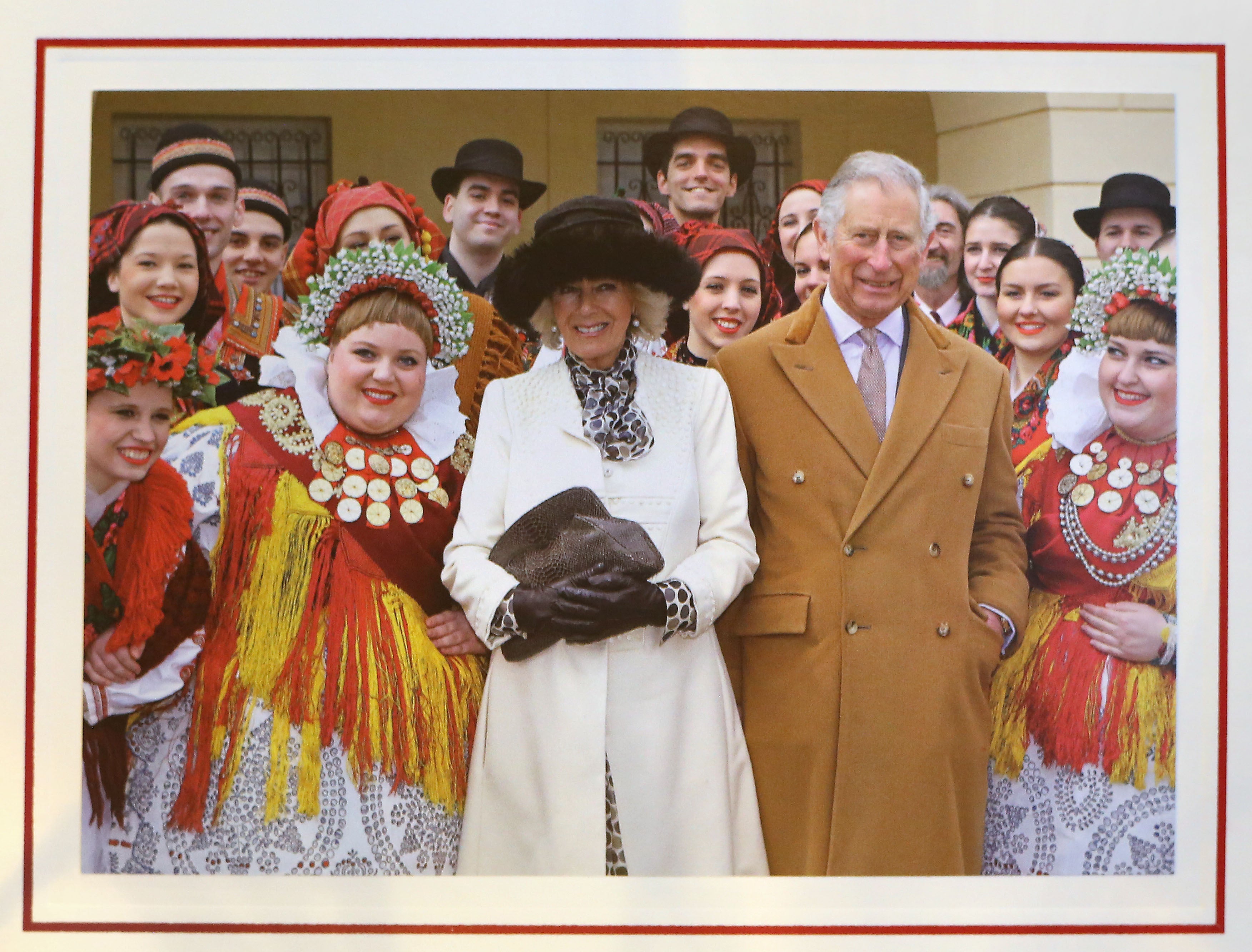 Prince Charles and Camilla 2016 Christmas card