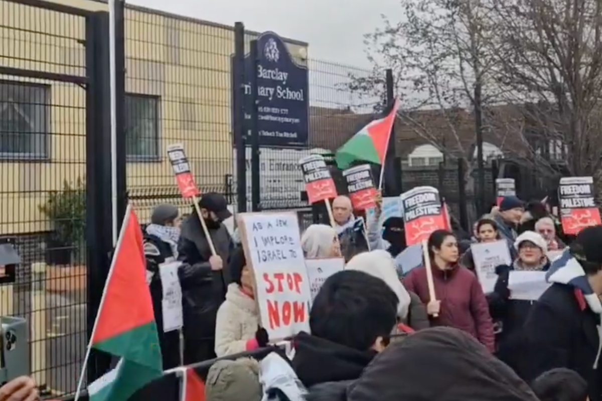 Primary school forced to close as parents stage protest over boy ...