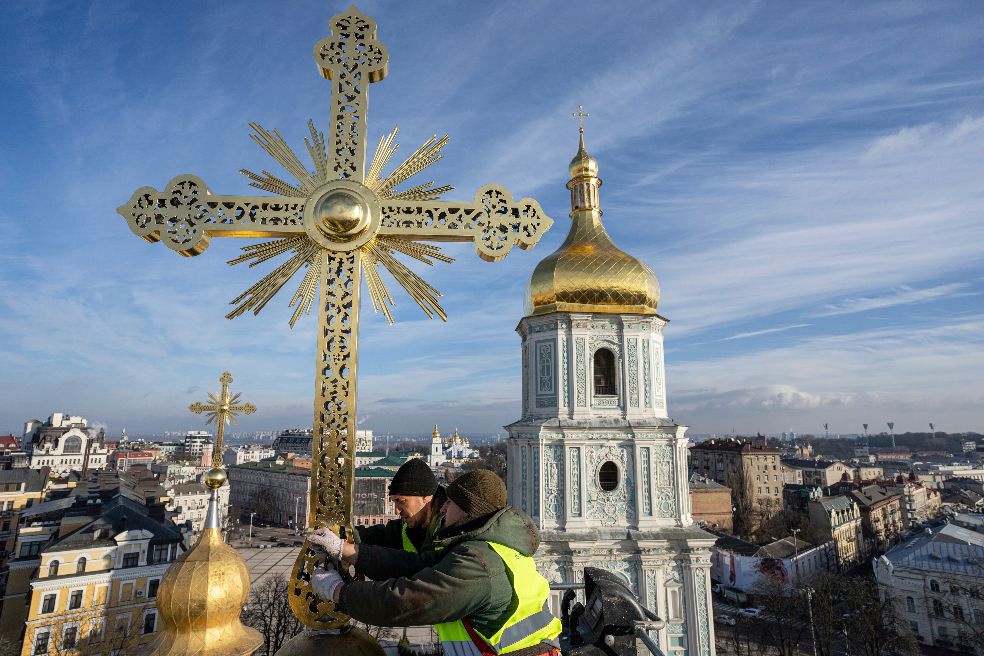 Russia Ukraine War St Sophia Cathedral
