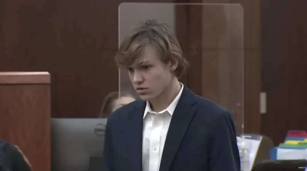 The 17-year-old appeared in court on Monday, with prosecutors accusing him of lying