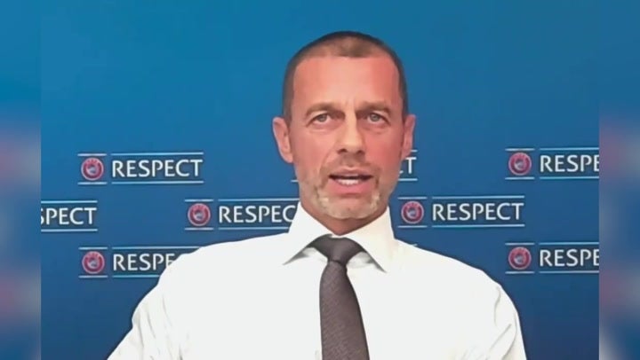 Uefa president Aleksander Ceferin has said ‘football is not for sale'