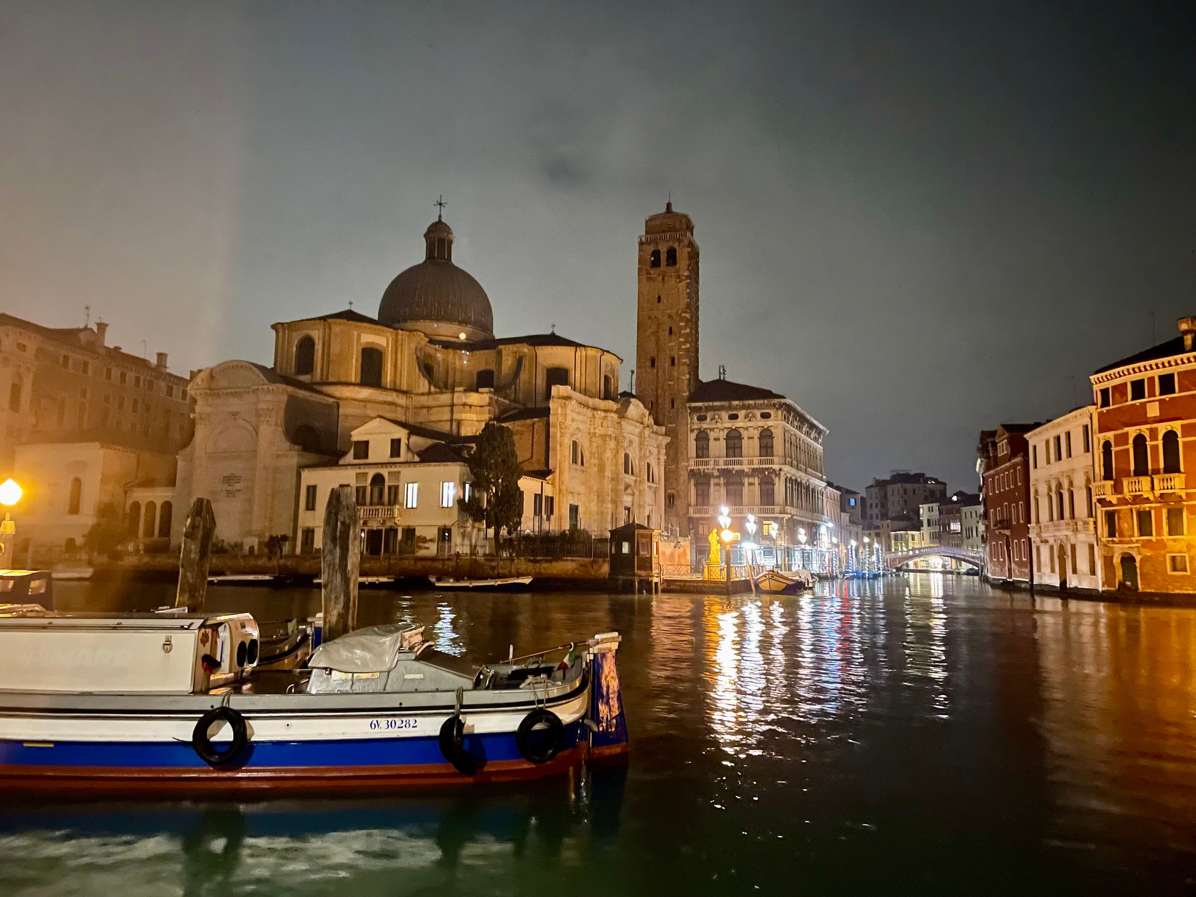 Venice on a winter’s night is imbued with a special kind of magic