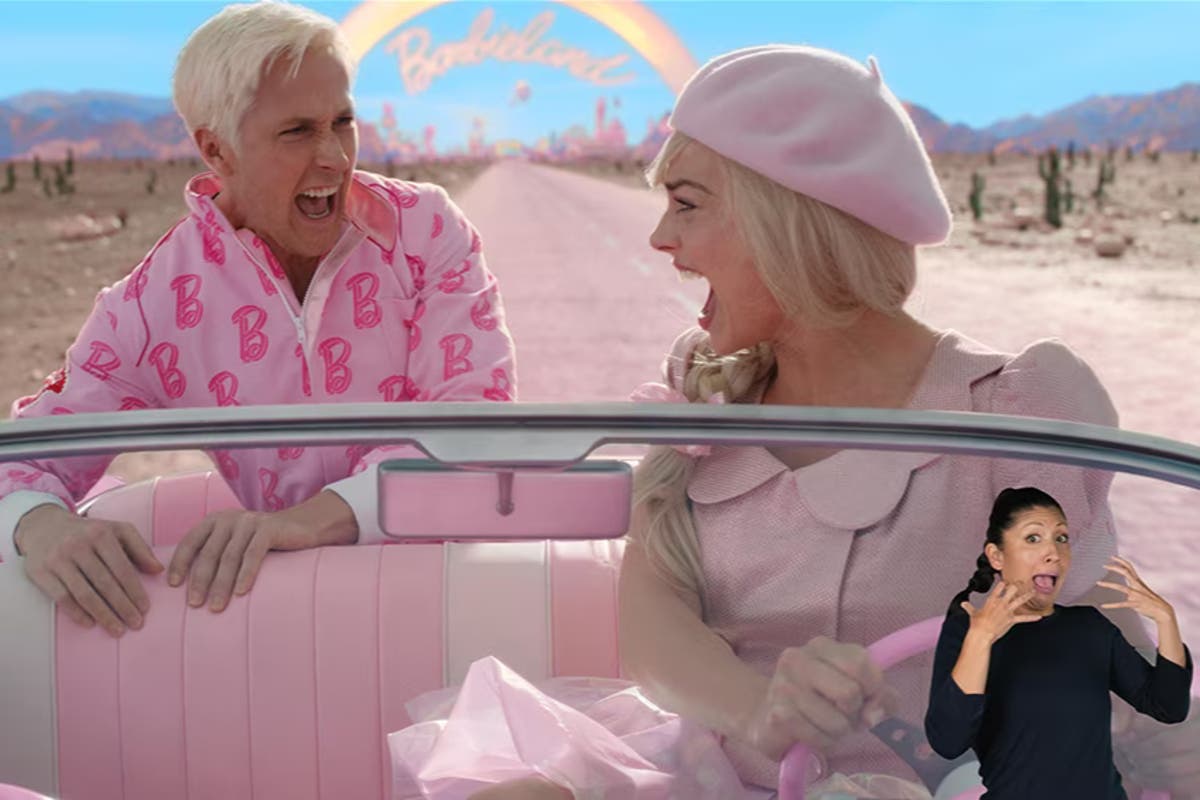 Barbie fans love film’s new sign language interpreter, who even signs Kenough Barbie fans love film’s new sign language interpreter, who even signs Kenough