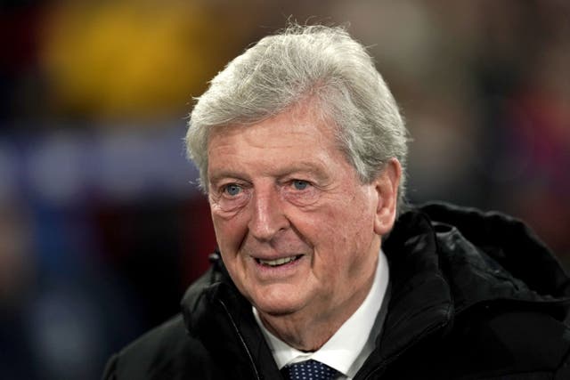 Roy Hodgson is satisfied with Crystal Palace’s season so far (Adam Davy/PA)