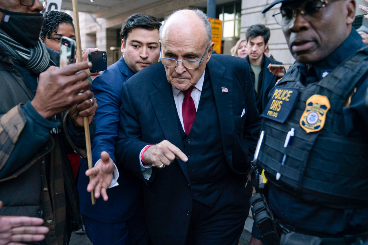 Rudy Giuliani says he regrets not having pension as he faces devastating $148m legal payout