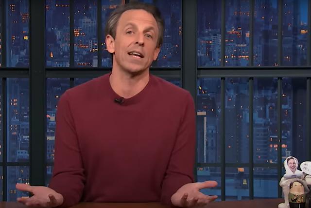 <p>Seth Meyers listed all the times Trump has spoken about his admiration for dictators </p>