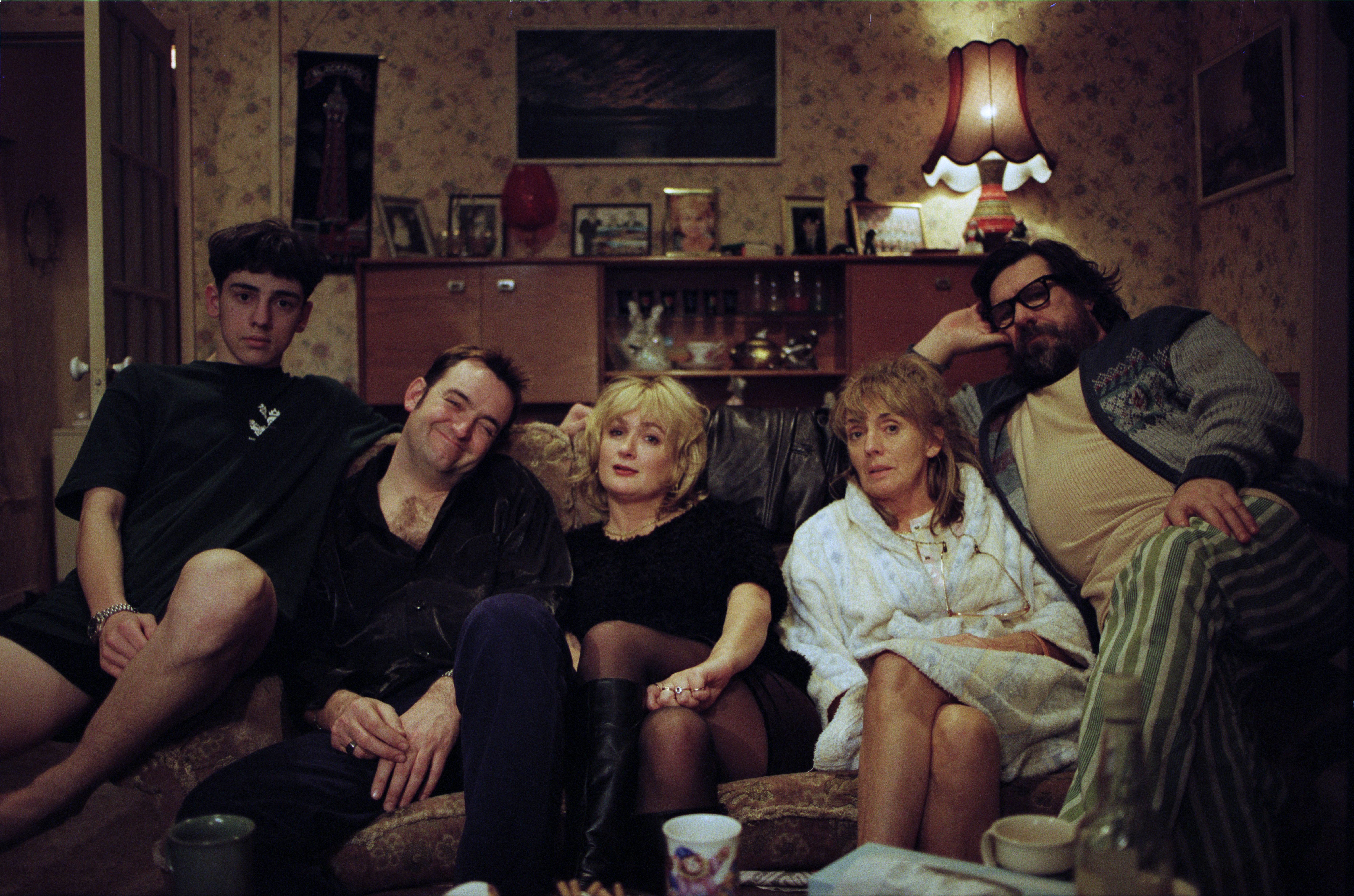 Revolutionary: Aherne with her ‘Royle Family’ co-stars