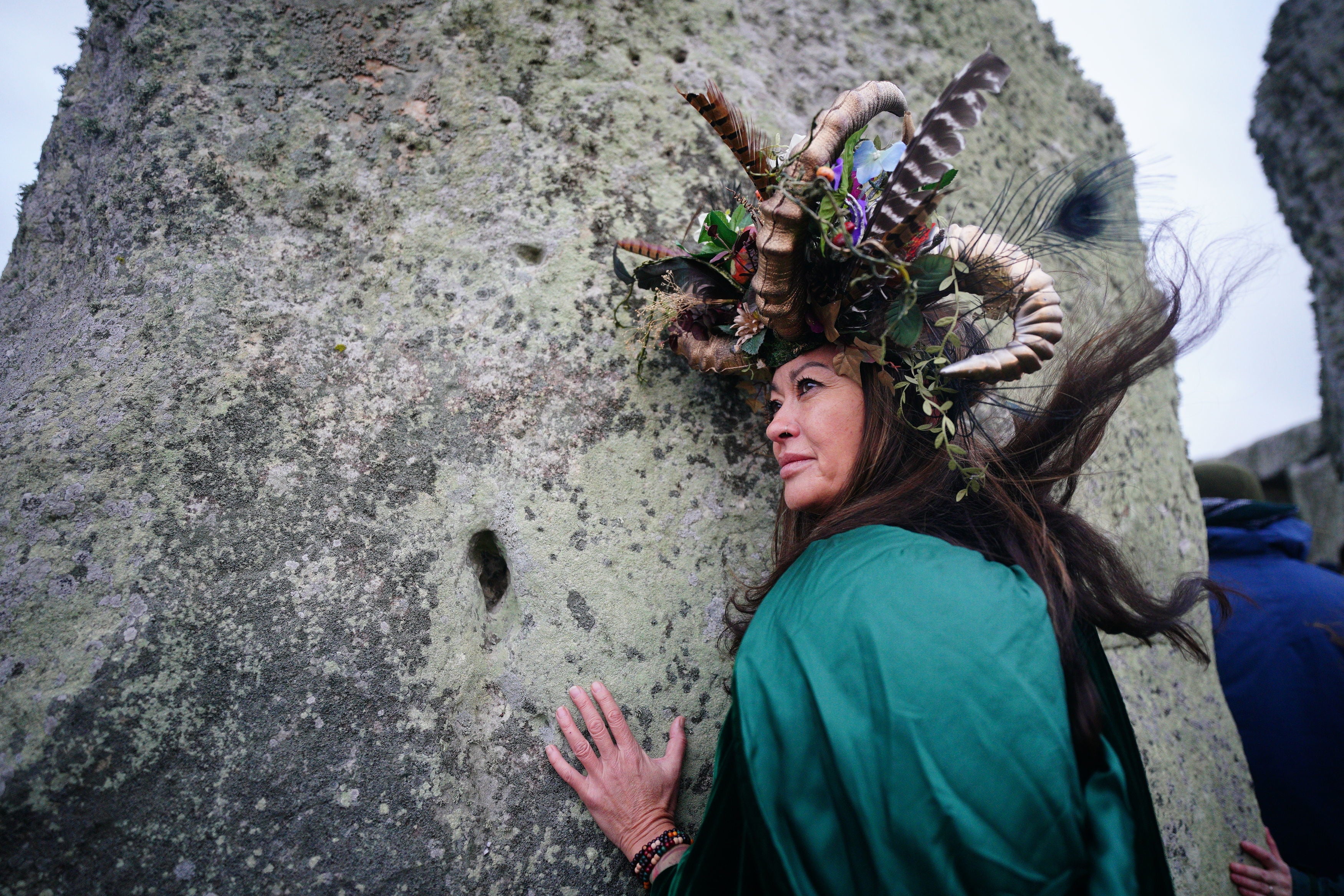 Around 6,000 people gathered at Stonehenge to celebrate the winter solstice