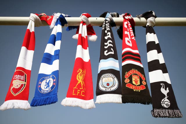The Premier League’s ‘Big Six’ were members of the original project in 2021 (Yui Mok/PA)