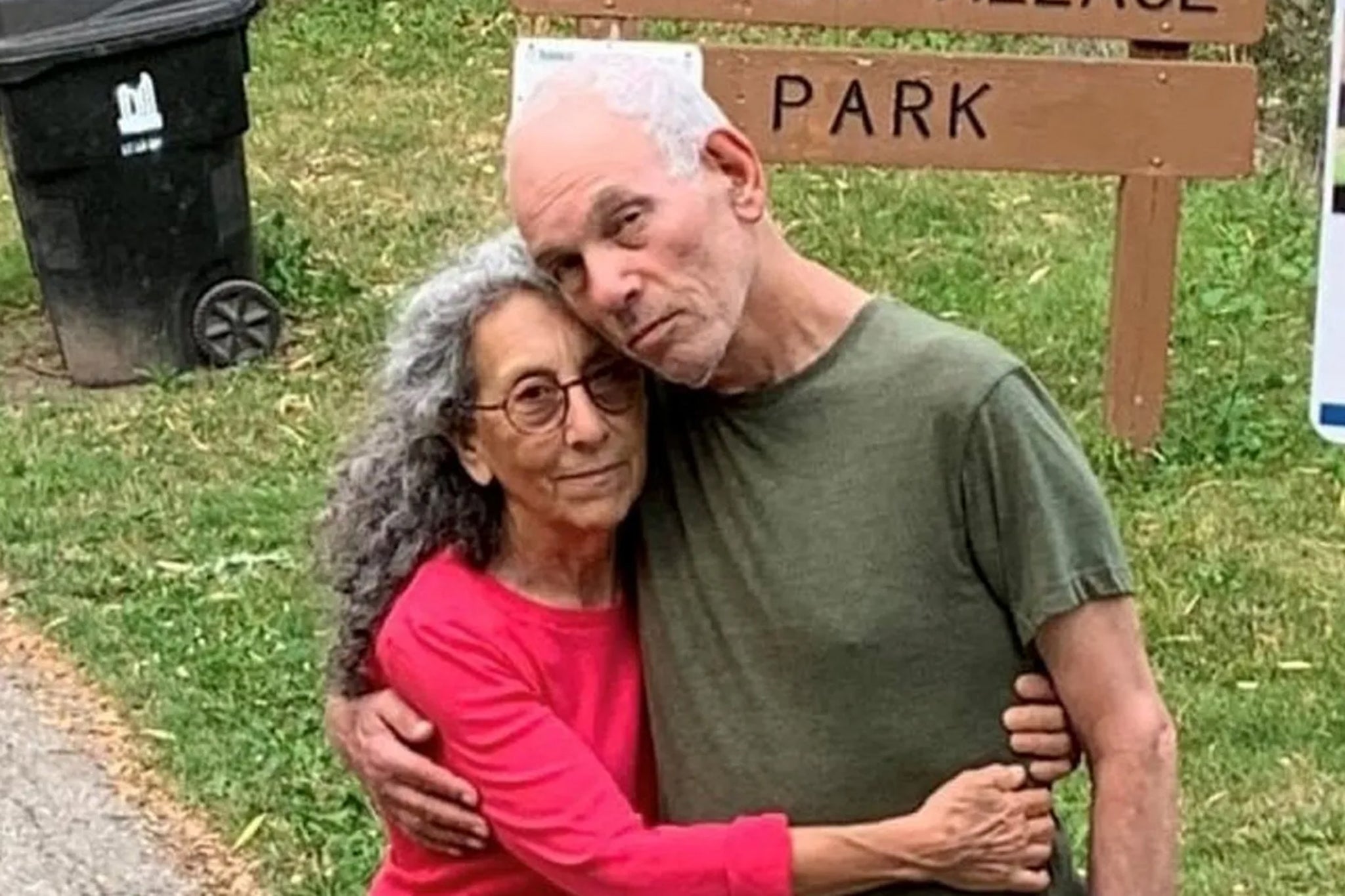 Judy Weinstein, 70, with husband Gadi Haggai who also died in the 7 October attacks