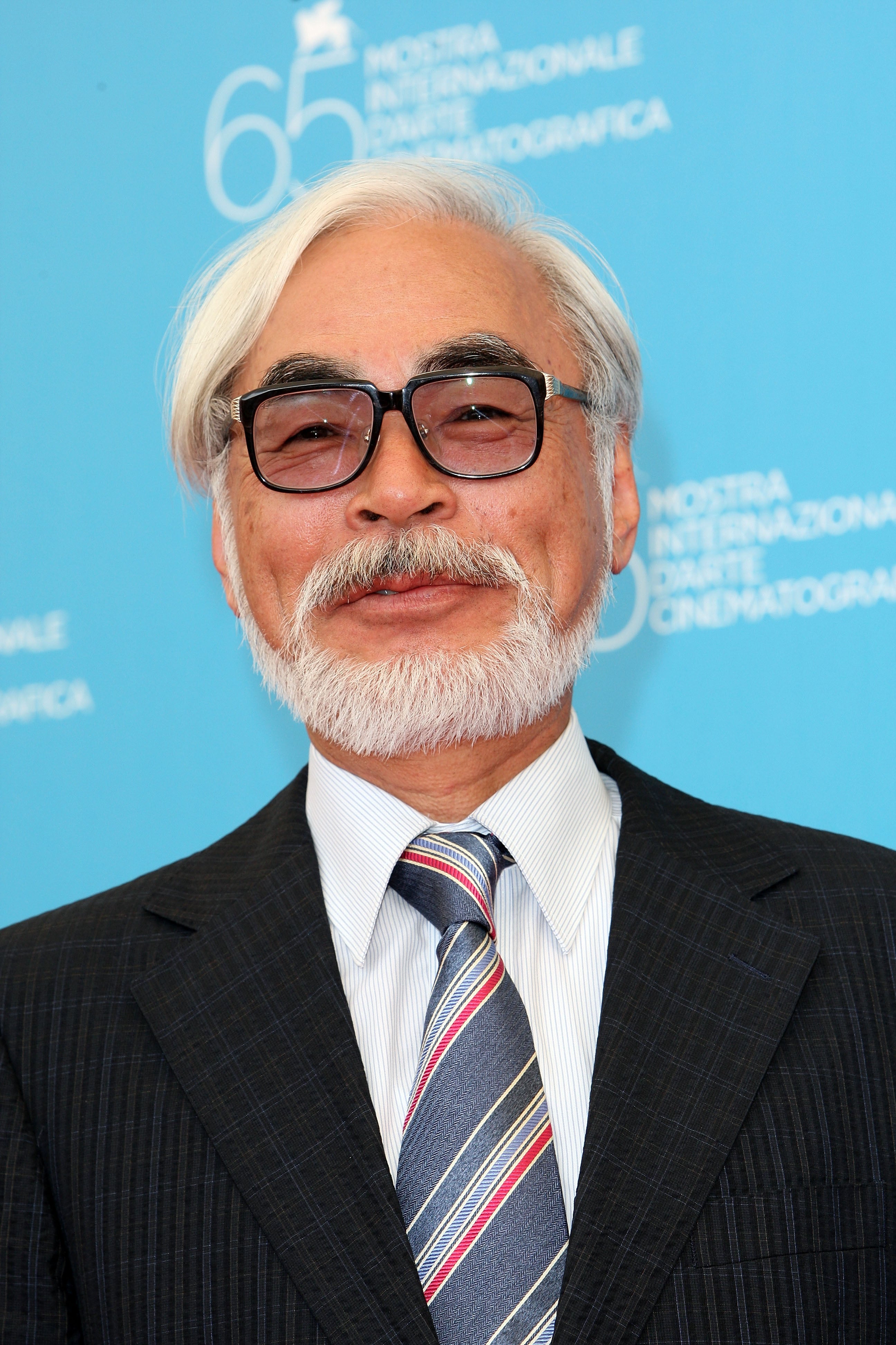 The master: Miyazaki at the Venice Film Festival in 2008